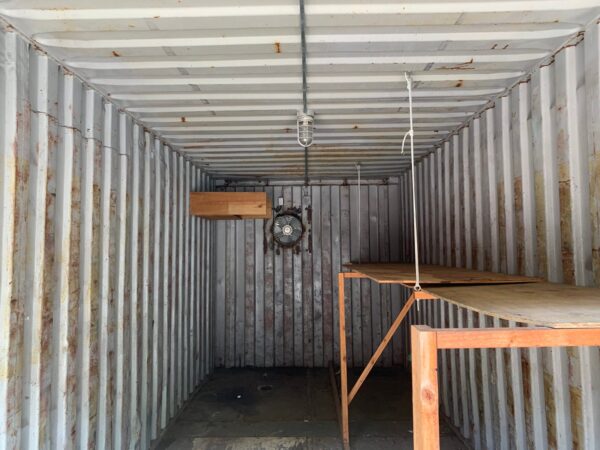 Used 20 ft Standard Height Shipping Container – Gray