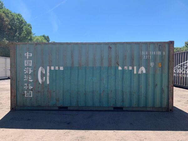Used 20 ft Standard Height Shipping Container – Green or Red - Image 7