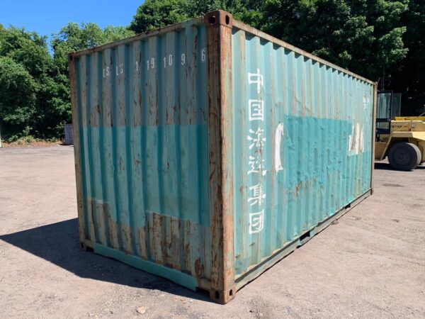 Used 20 ft Standard Height Shipping Container – Green or Red - Image 10