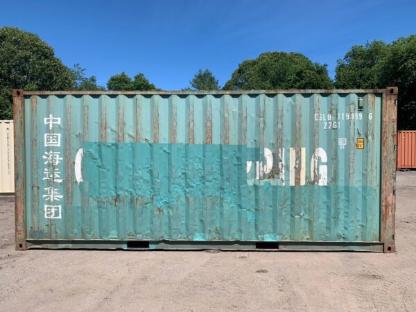 Used 20 ft Standard Height Shipping Container – Green or Red - Image 11