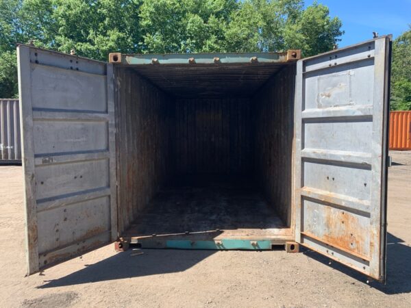 Used 20 ft Standard Height Shipping Container – Green or Red - Image 13