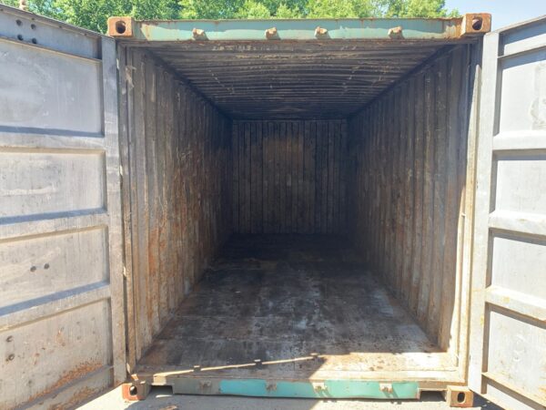 Used 20 ft Standard Height Shipping Container – Green or Red - Image 14