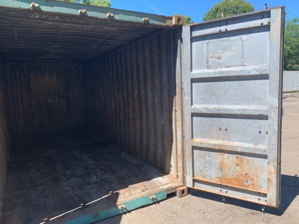 Used 20 ft Standard Height Shipping Container – Green or Red - Image 16