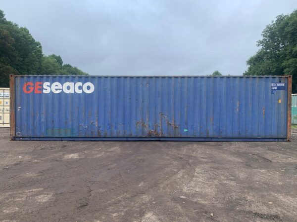 Used 40 ft High Cube Shipping Container – Blue or Red - Image 7