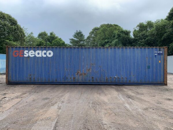Used 40 ft High Cube Shipping Container – Blue or Red - Image 11