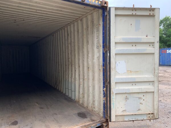 Used 40 ft High Cube Shipping Container – Blue or Red - Image 16