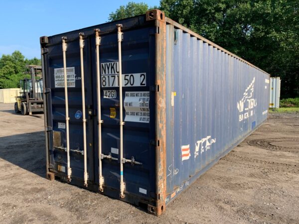 Used 40 ft Standard Height Shipping Container – Blue or Red - Image 6