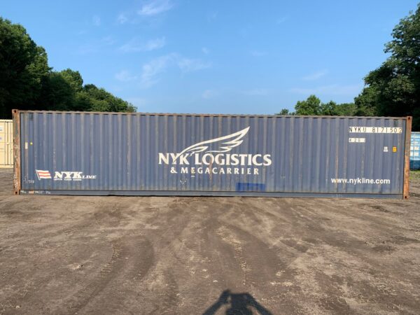 Used 40 ft Standard Height Shipping Container – Blue or Red
