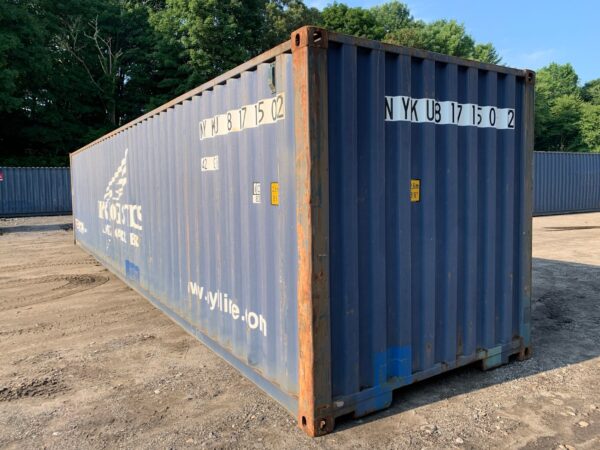 Used 40 ft Standard Height Shipping Container – Blue or Red - Image 8