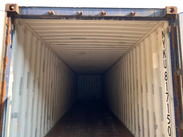 Used 40 ft Standard Height Shipping Container – Blue or Red - Image 17