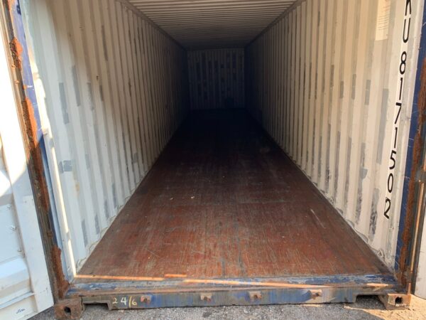 Used 40 ft Standard Height Shipping Container – Blue or Red - Image 18