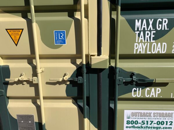 Used 20 ft Standard Height Shipping Container – Camouflage - Image 4