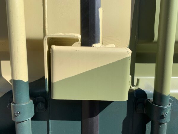 Used 20 ft Standard Height Shipping Container – Camouflage - Image 5