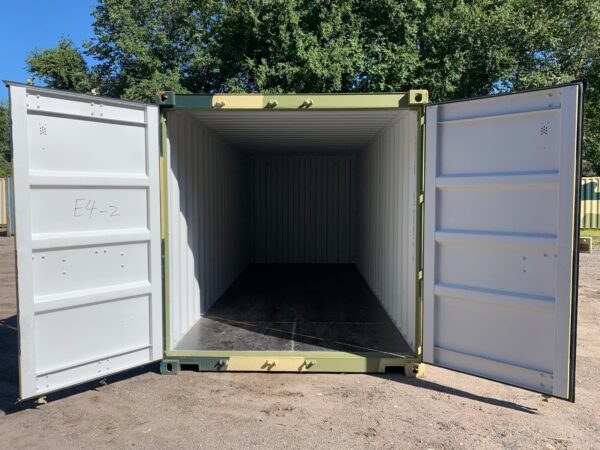 Used 20 ft Standard Height Shipping Container – Camouflage - Image 18