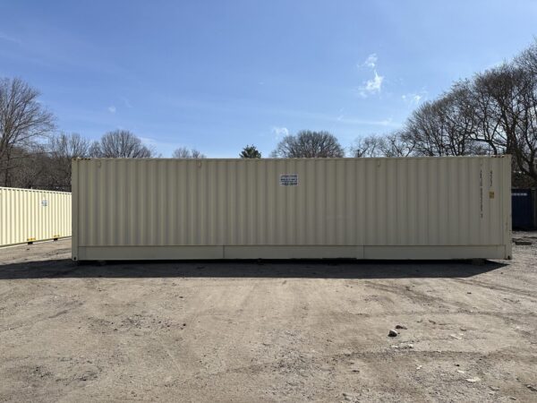 New 40 ft High Cube Open-Side Shipping Container – Beige or Red - Image 9