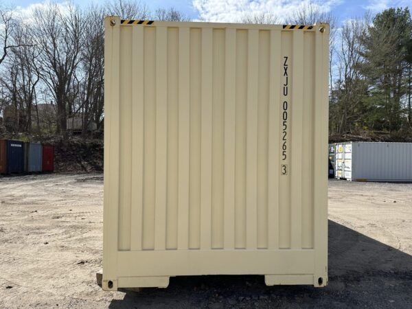 New 40 ft High Cube Open-Side Shipping Container – Beige or Red - Image 3