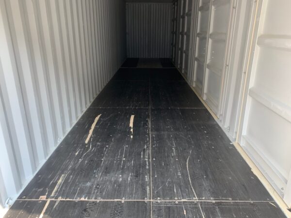 New 40 ft High Cube Open-Side Shipping Container – White, Beige, Blue, Red - Image 28