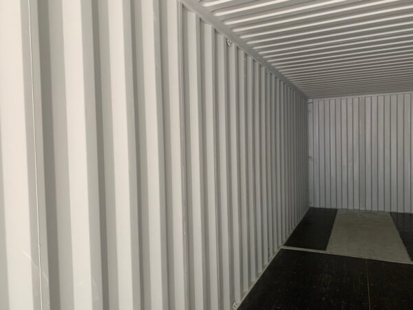 New 40 ft High Cube Open-Side Shipping Container – White, Beige, Blue, Red - Image 30