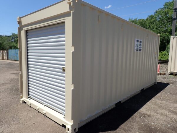 6 ft W × 6 ft H Roll-Up Door Kit for High Cube Containers – End Mount - Image 3