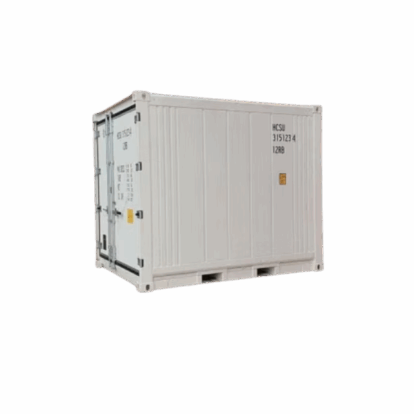 Used 10 ft Refrigerated Shipping Container – White