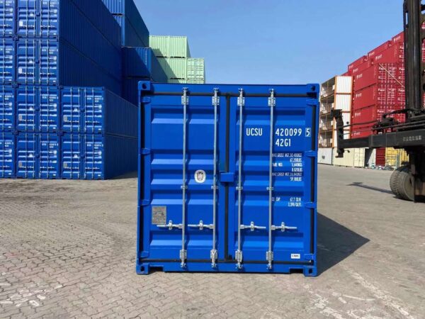 New 40 ft Standard Height Shipping Container – Blue - Image 3