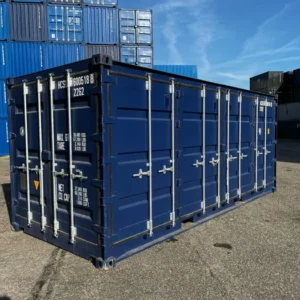 Used 20 ft Open-Side Shipping Container