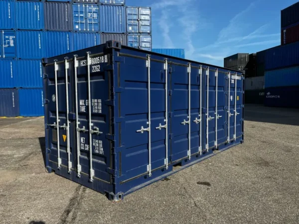 Used 20 ft Open-Side Shipping Container