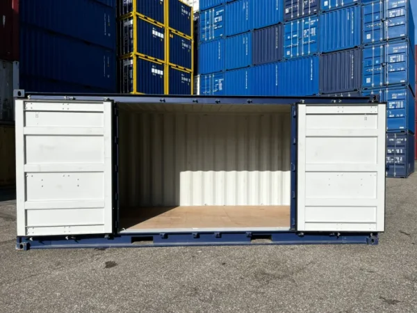 Used 20 ft Open-Side Shipping Container - Image 4