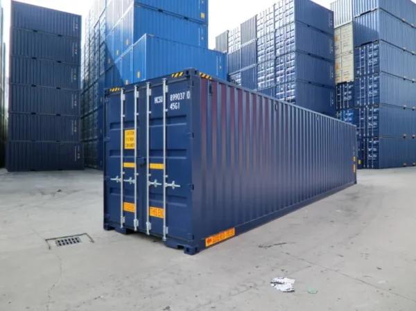 Used 40 ft High Cube Double-Door Shipping Container