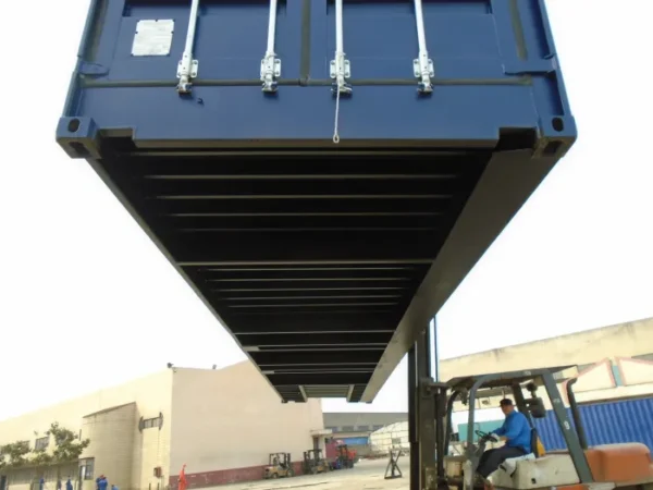 Used 40 ft High Cube Open-Side Shipping Container - Image 9
