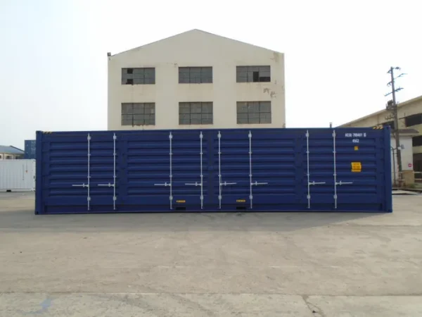 Used 40 ft High Cube Open-Side Shipping Container - Image 12