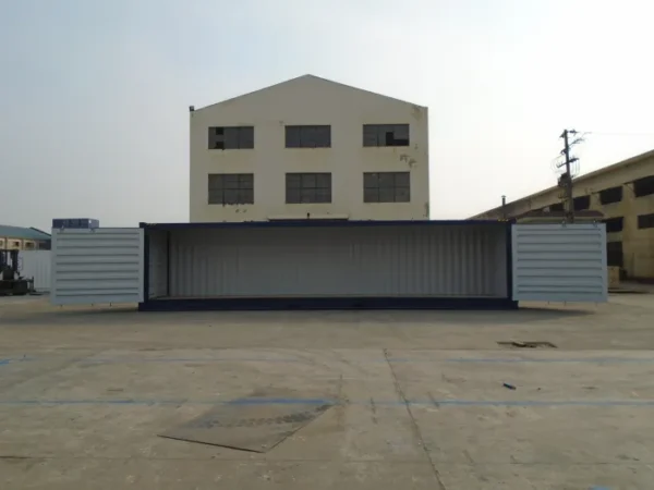 Used 40 ft High Cube Open-Side Shipping Container - Image 8