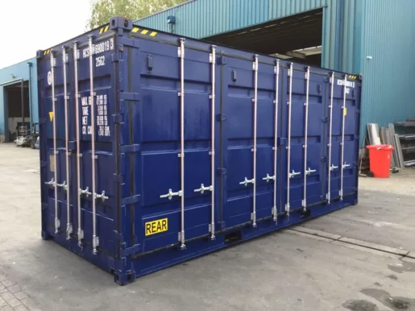 Used 20 ft High Cube Open-Side Shipping Container - Image 6