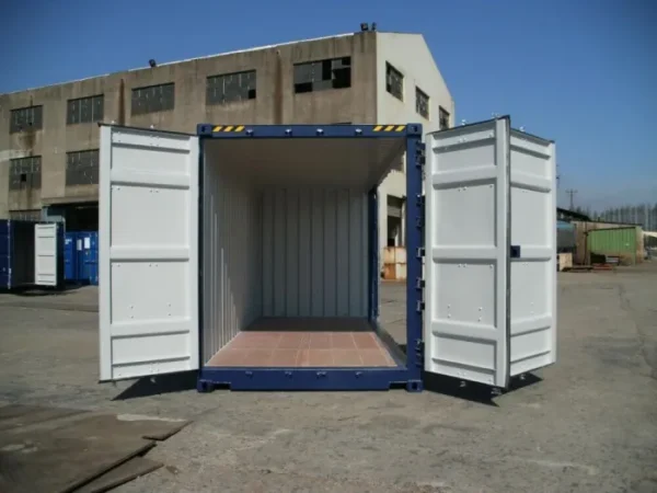Used 20 ft High Cube Open-Side Shipping Container - Image 5