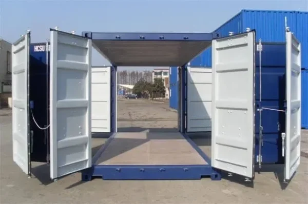 Used 20 ft Open-Side Shipping Container - Image 8