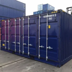 Used 20 ft High Cube Open-Side Shipping Container