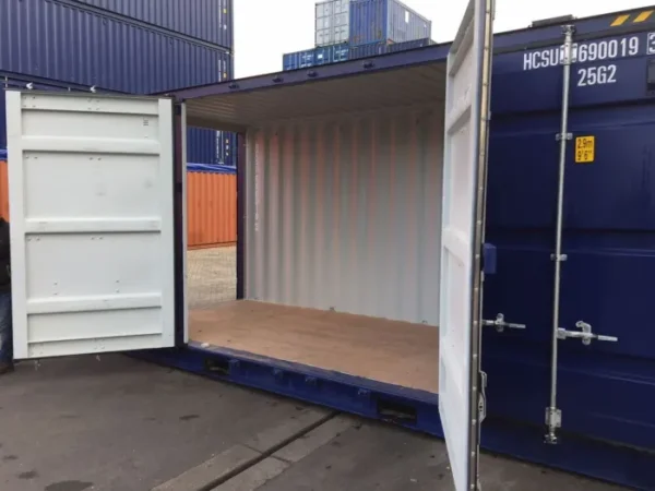 Used 20 ft High Cube Open-Side Shipping Container - Image 3
