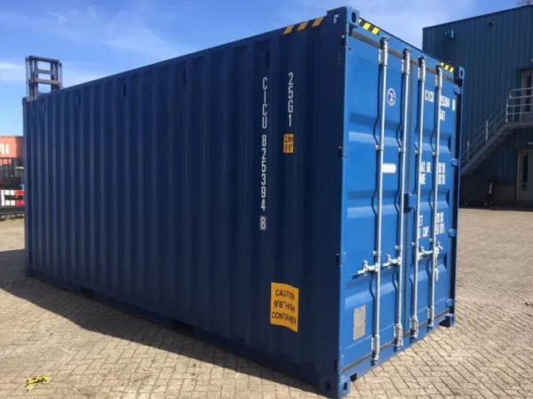 New 20 ft High Cube Shipping Container