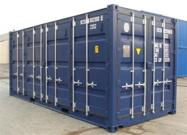 Used 20 ft Open-Side Shipping Container