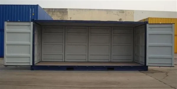 Used 20 ft Open-Side Shipping Container - Image 3