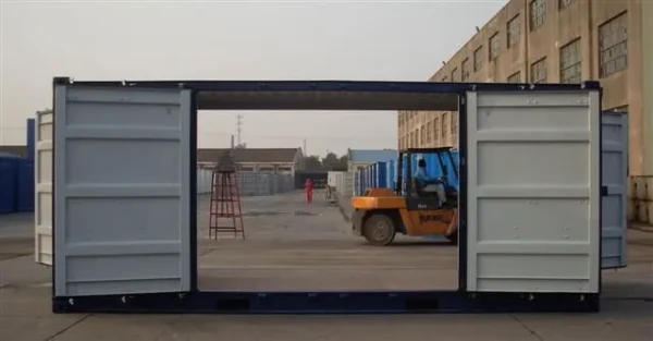 Used 20 ft Open-Side Shipping Container - Image 4