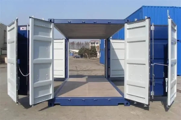 Used 20 ft Open-Side Shipping Container - Image 5