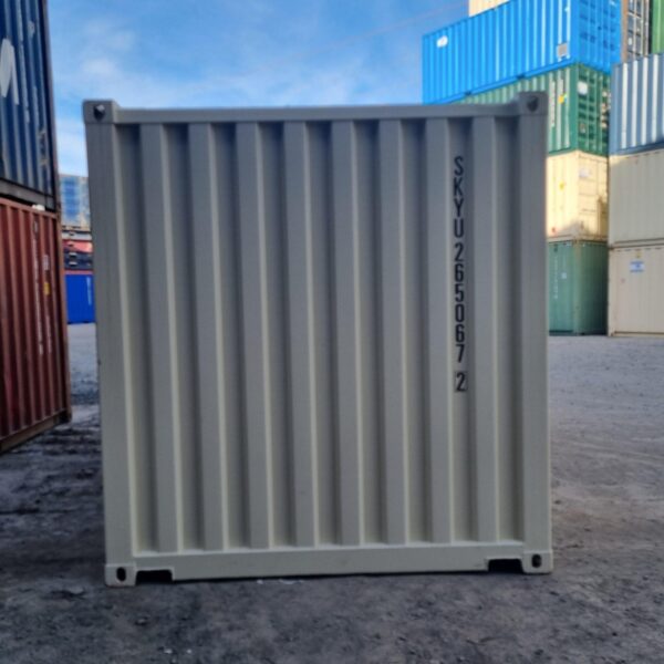 Used 20 ft Hard Open-Top Shipping Container – White - Image 5
