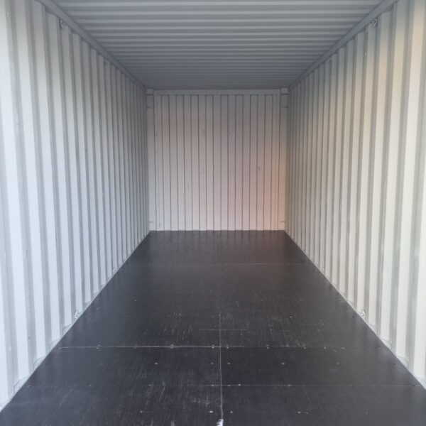 Used 20 ft Hard Open-Top Shipping Container – White - Image 7